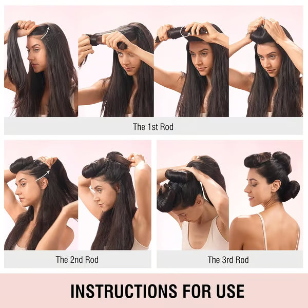 Aurelia Curl – 6-delige set voor krullen zonder warmte