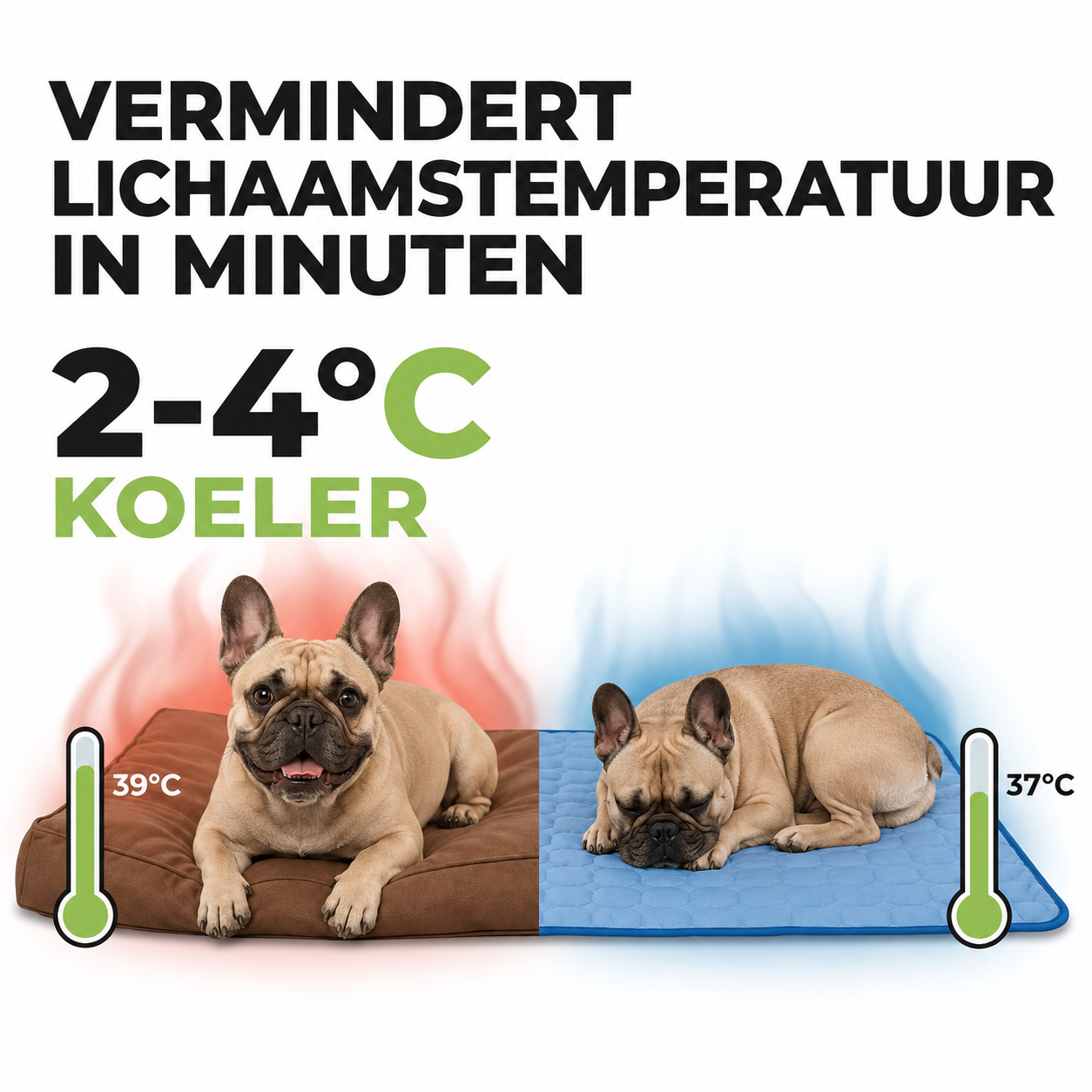 Pawse Lumi - Zelfkoelende Koelmat Zonder Gel