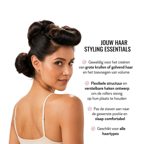 Aurelia Curl – 6-delige set voor krullen zonder warmte