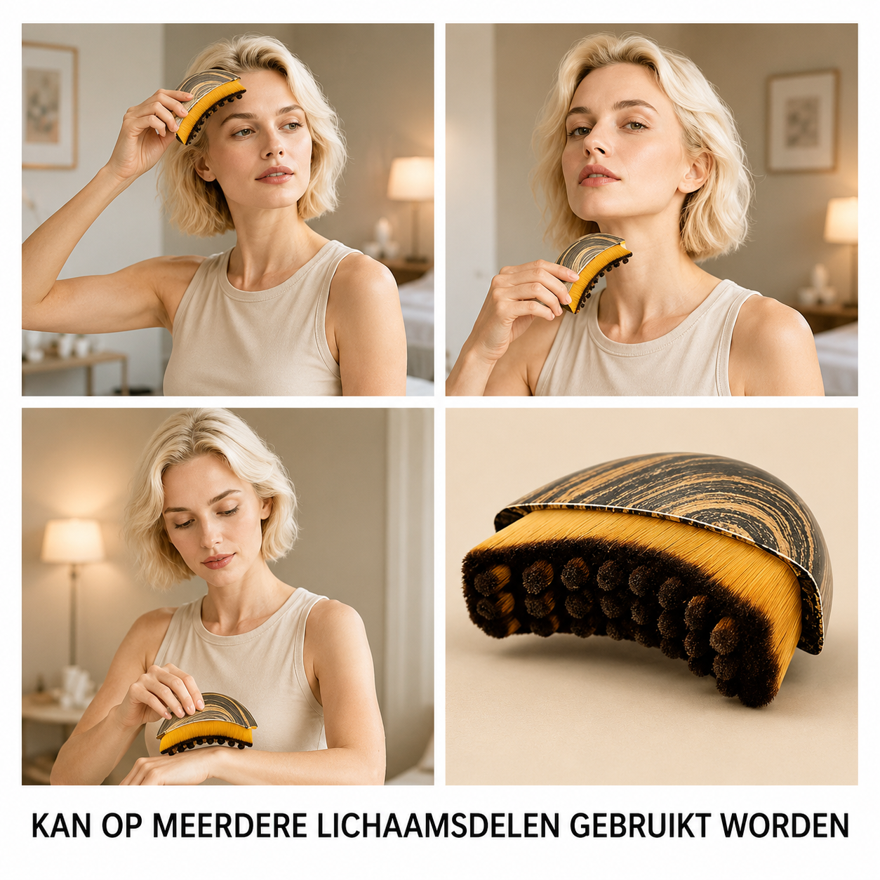 Lumecona - Gezichtsmassage borstel