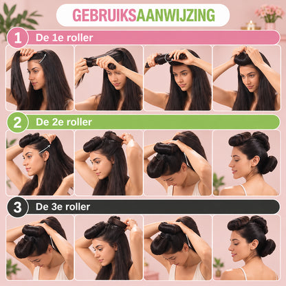 Aurelia Curl – 6-delige set voor krullen zonder warmte