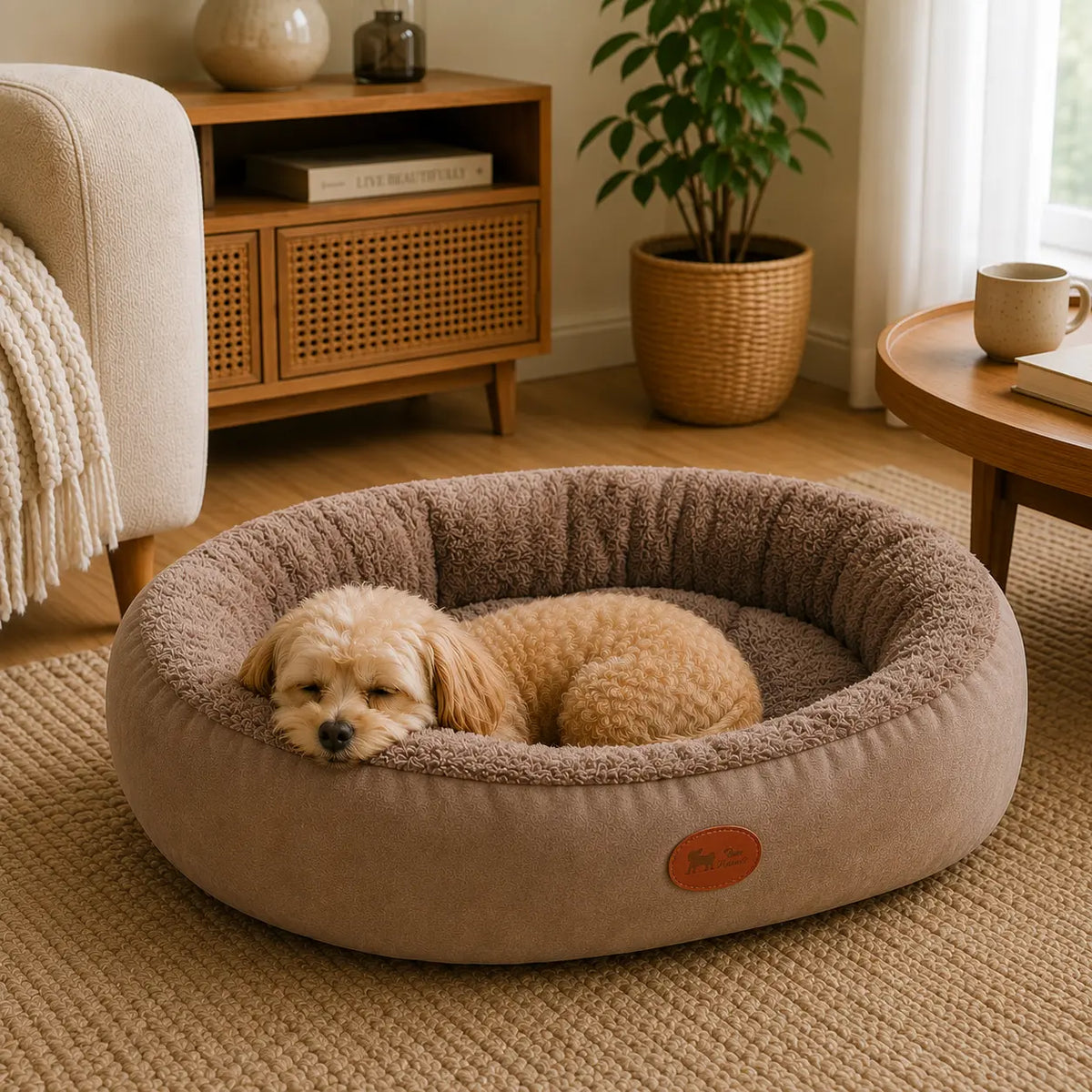 Pawse Nest - Donut hondenbed dat je hond tot rust brengt