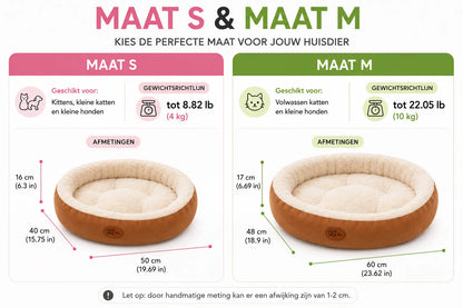 Pawse Nest - Donut hondenbed dat je hond tot rust brengt