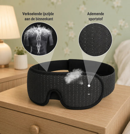 Blackout Comfort Slaapmasker - Premium slaapmasker met 100% lichtblokkering