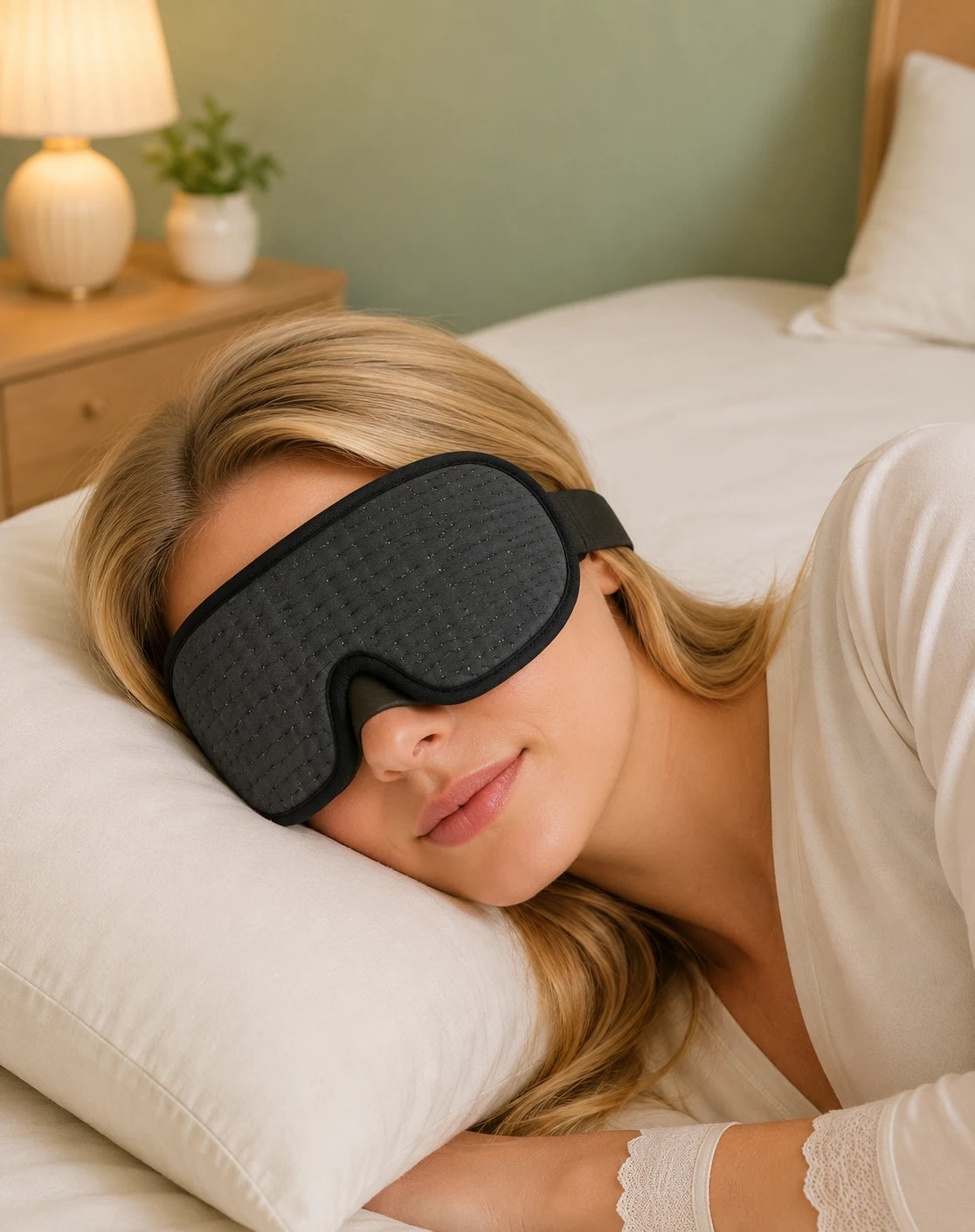 Blackout Comfort Slaapmasker - Premium slaapmasker met 100% lichtblokkering