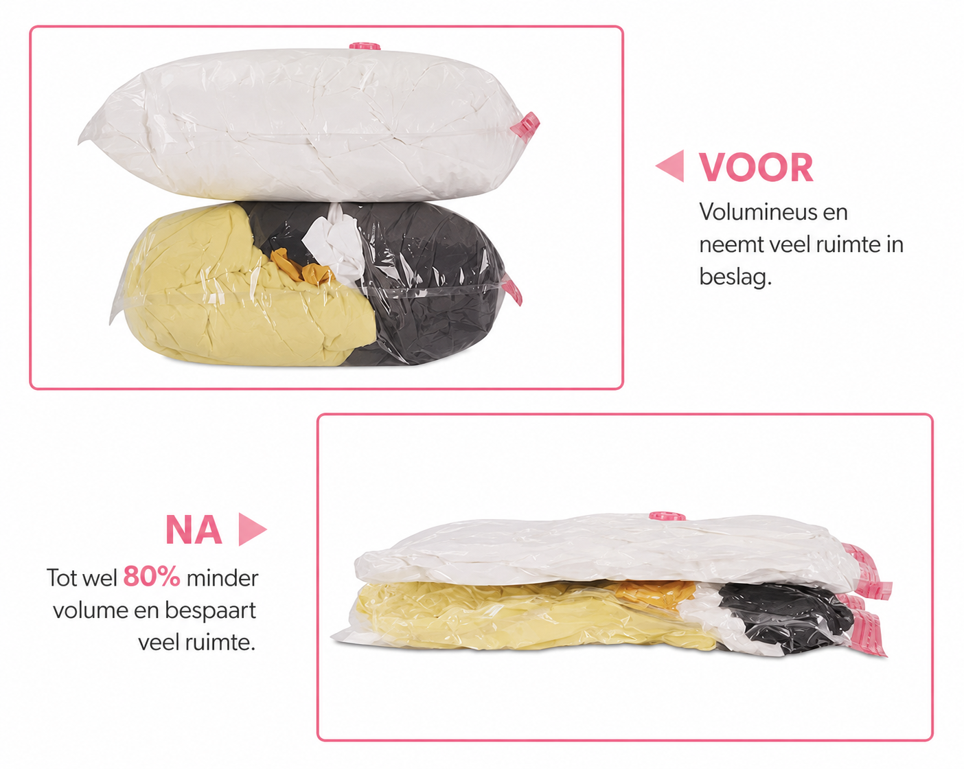 Compact Travel Bags - Vacuumzakken voor intelligente reizigers