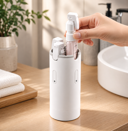 On-The-Go Beauty Bottles - Compacte reis-dispenserflesjes set voor toiletartikelen