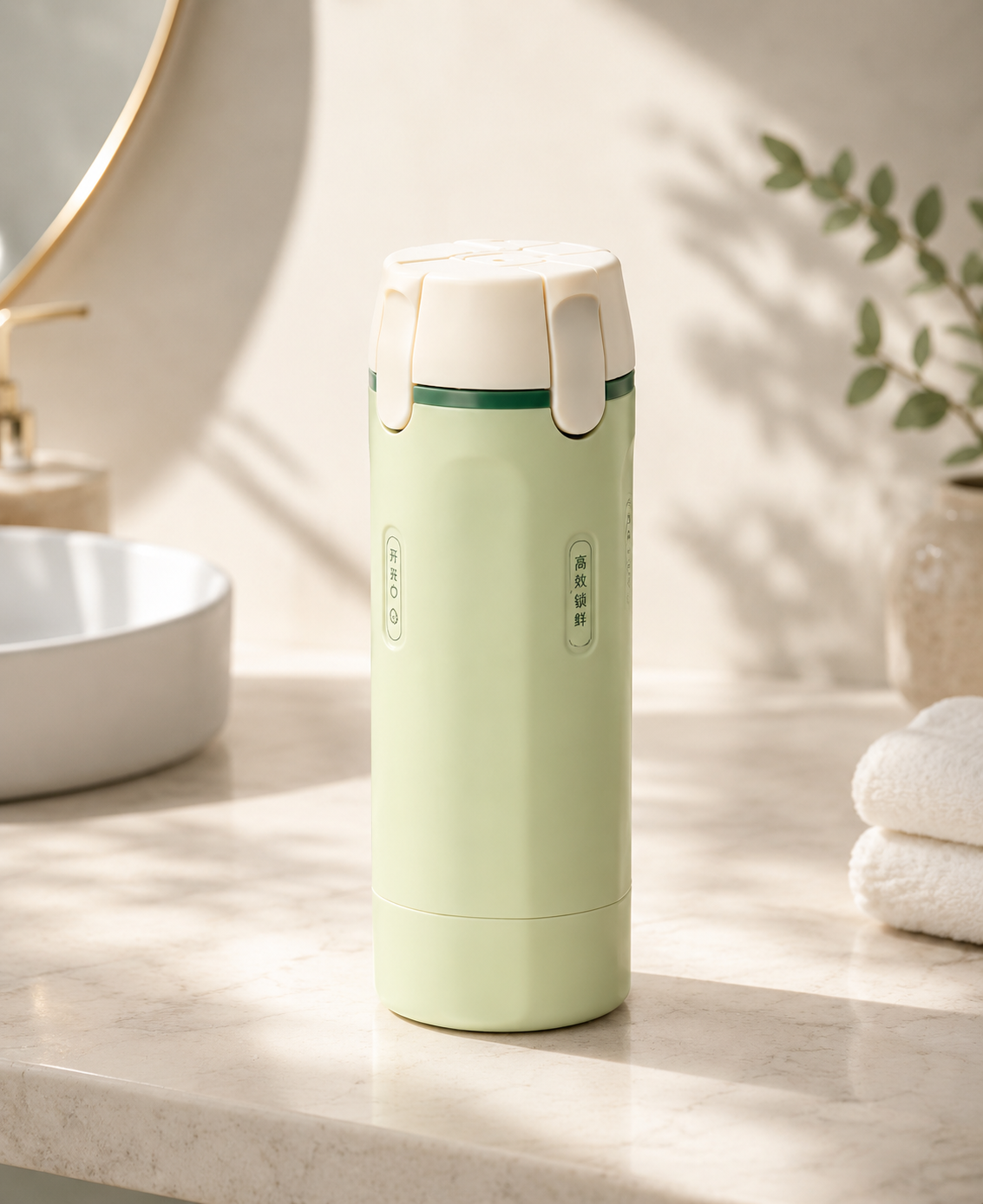 On-The-Go Beauty Bottles - Compacte reis-dispenserflesjes set voor toiletartikelen