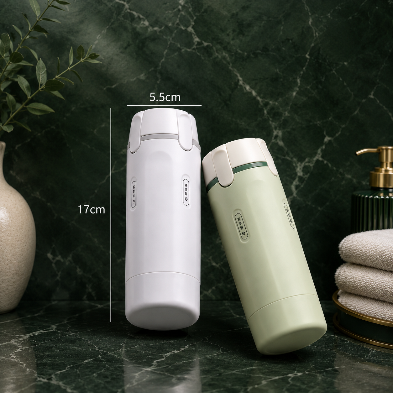 On-The-Go Beauty Bottles - Compacte reis-dispenserflesjes set voor toiletartikelen
